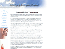 Tablet Screenshot of addictioncareclinic.com
